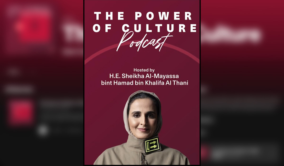 Sheikha Al Mayassa launches podcast, spotlight on Qatar's cultural scene